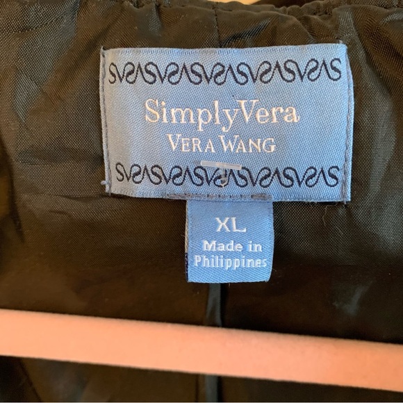 Simply Vera Black Ruffled Jacket - Picture 3 of 4